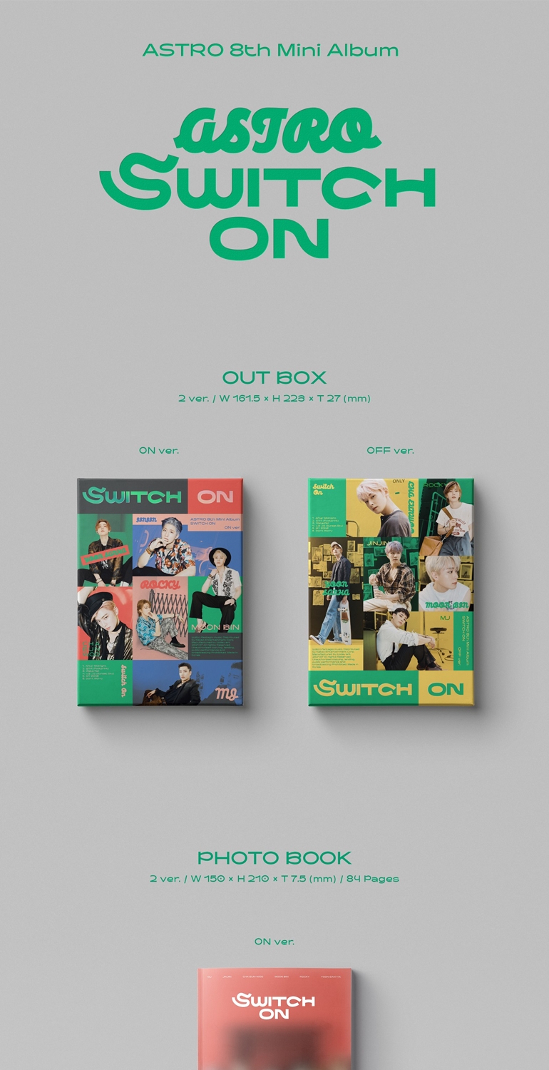 ASTRO 8th Mini Album [SWITCH ON] Pre-Order | Makestar