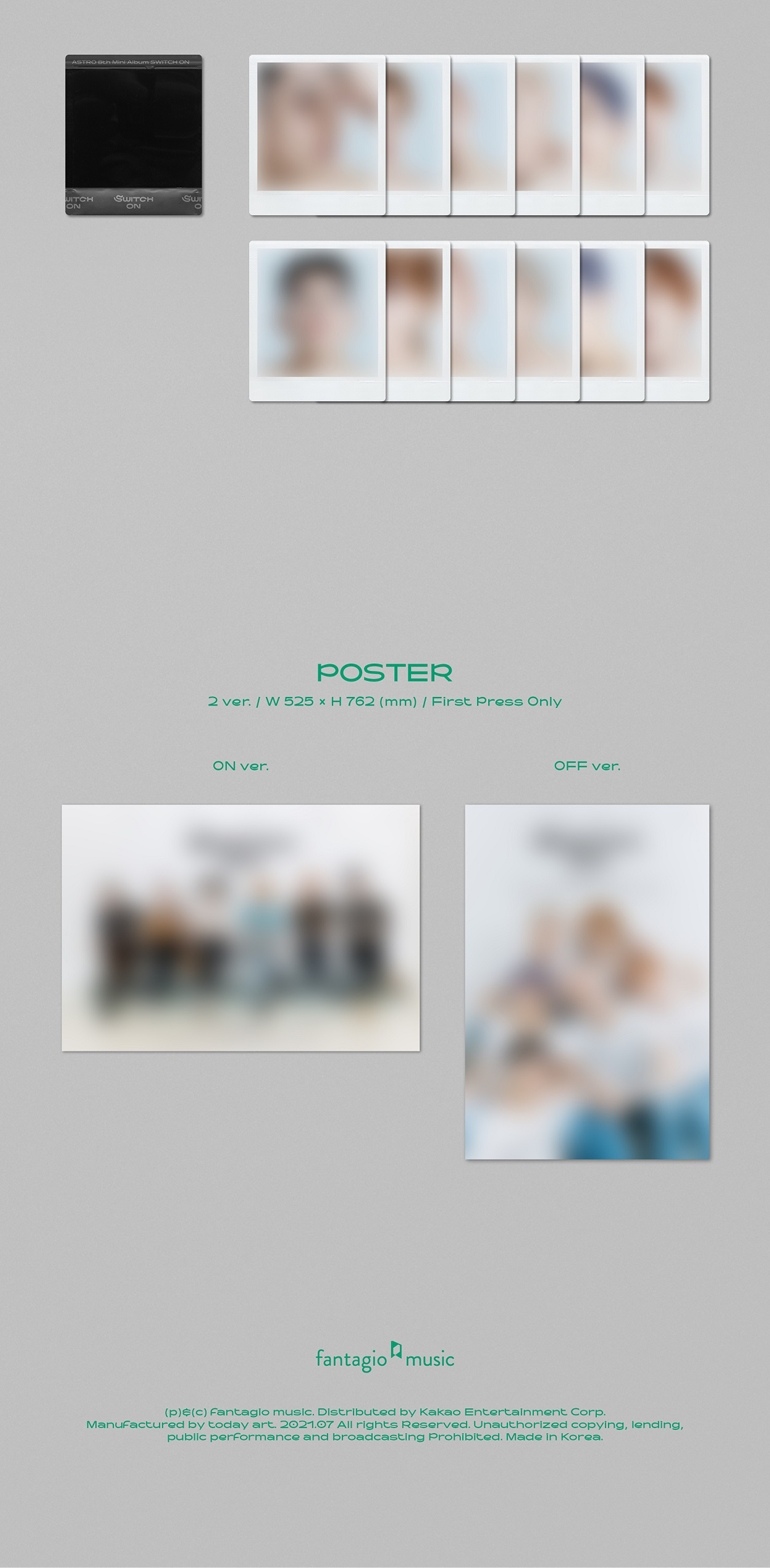 ASTRO 8th Mini Album [SWITCH ON] Pre-Order | Makestar