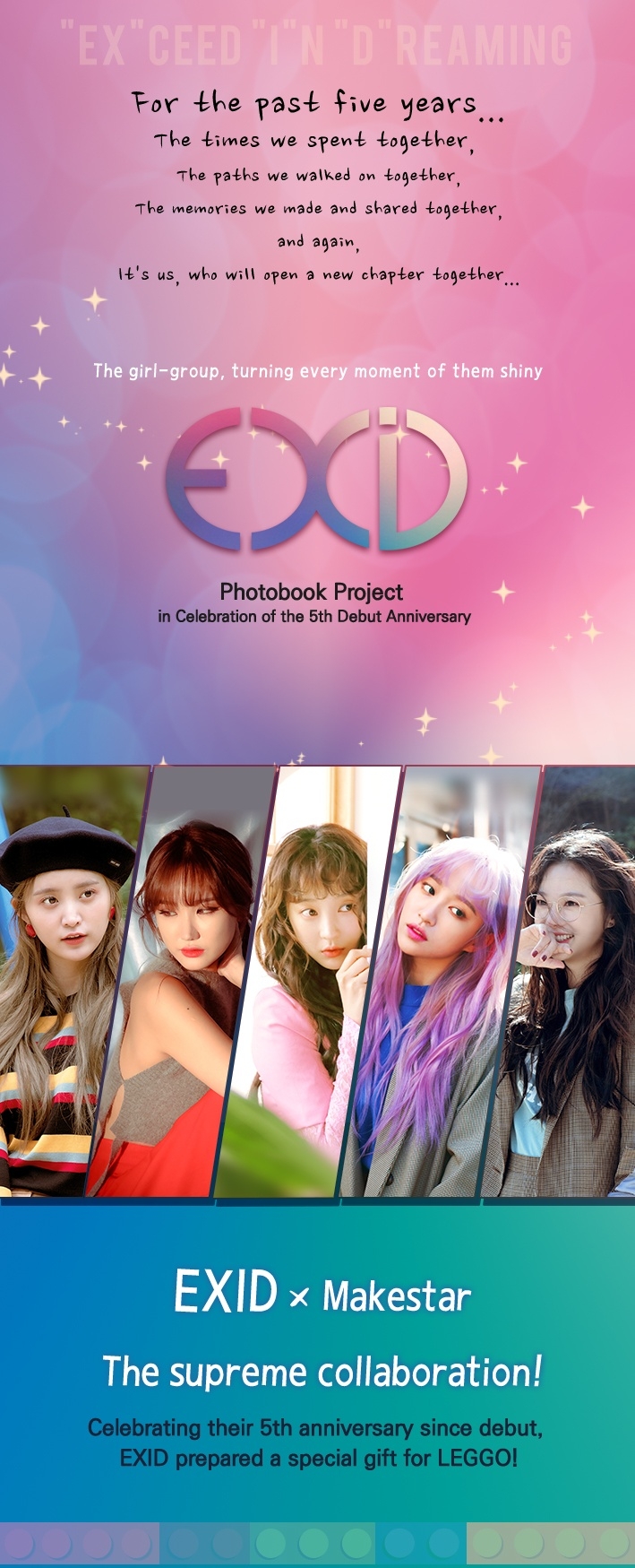 Celebrating the 5th Debut Anniversary, EXID Photobook Project