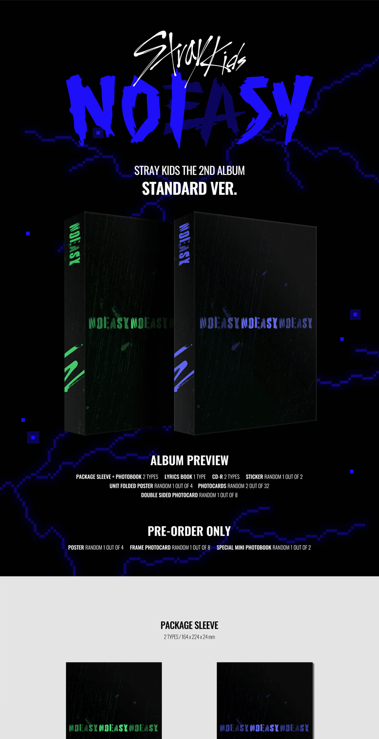 STRAY KIDS THE 2ND ALBUM [NOEASY] STANDARD Ver. Photo